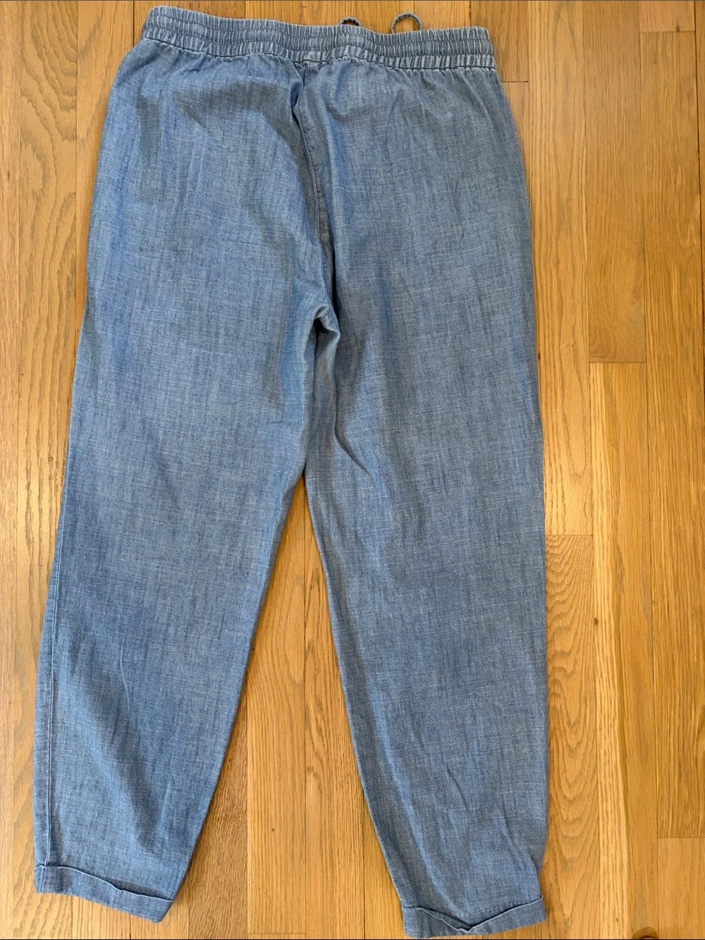 J. Crew Light Blue Relaxed Drawstring Jeans